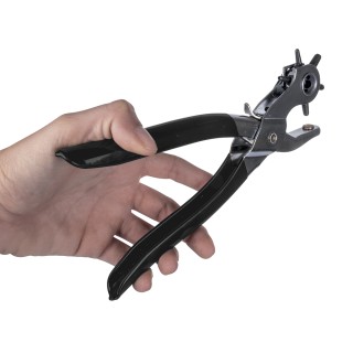 Galileo Διάτρητη Πένσα από Ανθρακοχάλυβα με 6 Ανταλλάξιμα Μεγέθη Οπ...