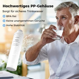 Costway Ανταλλακτικό Φίλτρο RO για το Σύστημα Αντίστροφης Όσμωσης W...