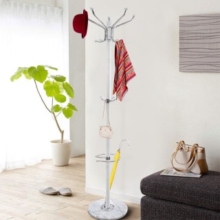 BAKAJI Μεταλλική Κρεμάστρα Δαπέδου με 16 Γάντζους και Θήκη Ομπρελώ... BAKAJI Μεταλλική Κρεμάστρα Δαπέδου με 16 Γάντζους και Θήκη Ομπρελώ...