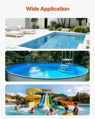 VEVOR Σύστημα Φίλτρου Άμμου 457.2mm, 151.4 LPM με Πολυβάνα 7 Θέσεων...