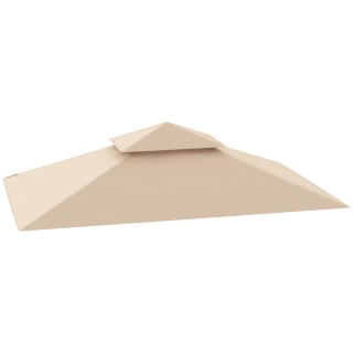 Outsunny Κάλυμμα για Κιόσκι Κήπου για Μπάρμπεκιου 1.52x2.44 μ σε 2... Outsunny Κάλυμμα για Κιόσκι Κήπου για Μπάρμπεκιου 1.52x2.44 μ σε 2...