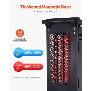 VEVOR  Σετ Οργάνωσης Υποδοχών 3τμχ Αλουμινίου με 40 Κλιπς  TTJGDSHH...