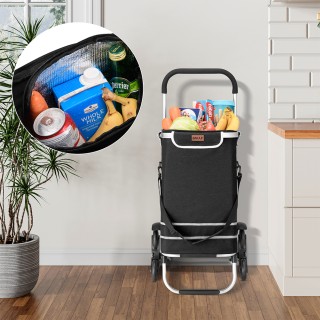 BAKAJI Καροτσάκι Αγορών Αναρρίχησης Σκαλών 56L Μαύρο Θερμική Τσάντα... BAKAJI Καροτσάκι Αγορών Αναρρίχησης Σκαλών 56L Μαύρο Θερμική Τσάντα...