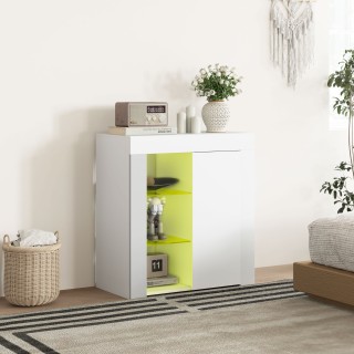 HOMCOM Φορητό Έπιπλο με LED με 3 Ανοιχτά Ράφια και Ντουλάπι 2 Επιπ... HOMCOM Φορητό Έπιπλο με LED με 3 Ανοιχτά Ράφια και Ντουλάπι 2 Επιπ...