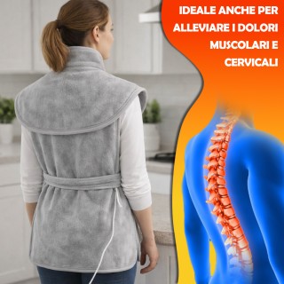 BAKAJI Ηλεκτρική Θερμοφόρα Πλάτης και Αυχένα Mantellina με Χειριστή...