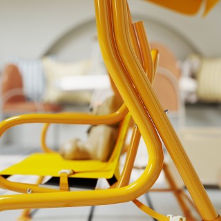 AIYAPLAY Παιδική Κούνια Εξωτερικού Χώρου με 2 Θέσεις, Ρυθμιζόμενο Σ... AIYAPLAY Παιδική Κούνια Εξωτερικού Χώρου με 2 Θέσεις, Ρυθμιζόμενο Σ...