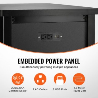 Βάση Ενυδρείου VEVOR 75 Γαλονιών με Αποθηκευτικό Χώρο και Ενσωματωμ...