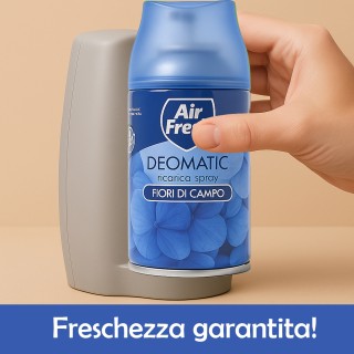 BAKAJI Σετ Αρωματικού Χώρου AIR FRESH Deomatic 6 x 250 ml Ανταλλακτ... BAKAJI Σετ Αρωματικού Χώρου AIR FRESH Deomatic 6 x 250 ml Ανταλλακτ...
