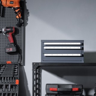 Ντουλάπι Οργάνωσης Τρυπανιών VEVOR, Τριών Συρταριών, 1-13mm, Μεταλλ... Ντουλάπι Οργάνωσης Τρυπανιών VEVOR, Τριών Συρταριών, 1-13mm, Μεταλλ...