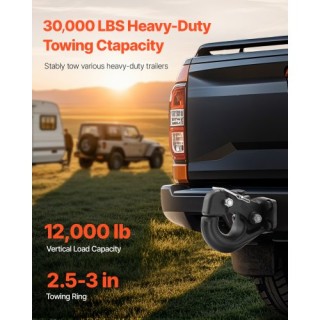 VEVOR Σύνδεσμος Ρυμούλκησης με Πείρο για Δακτύλιο Λουνέτας 2.5-3 ικ... VEVOR Σύνδεσμος Ρυμούλκησης με Πείρο για Δακτύλιο Λουνέτας 2.5-3 ικ...