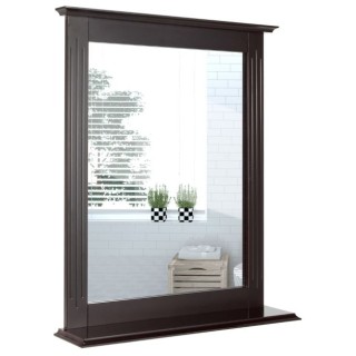 Καθρέφτης Μπάνιου 68,5 x 57 x 12 cm με Ορθογώνιο Σχήμα Χρώματος Κα... Καθρέφτης Μπάνιου 68,5 x 57 x 12 cm με Ορθογώνιο Σχήμα Χρώματος Κα...