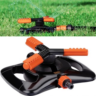 BLACK & DECKER Ρυθμιζόμενο Ποτιστικό Γκαζόν Κήπου με 3 Περιστρεφόμε... BLACK & DECKER Ρυθμιζόμενο Ποτιστικό Γκαζόν Κήπου με 3 Περιστρεφόμε...