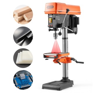 VEVOR Επιτραπέζιο Δράπανο 550W με Μεταβλητή Ταχύτητα 340-2200 RPM, ...