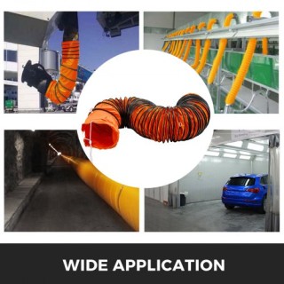 Εύκαμπτος Αγωγός PVC 7.6m/25ft για Ανεμιστήρα 250mm/10 TFRGDD255L7... Εύκαμπτος Αγωγός PVC 7.6m/25ft για Ανεμιστήρα 250mm/10 TFRGDD255L7...