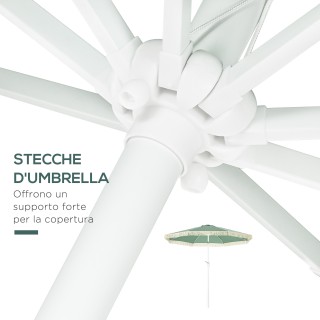 Outsunny Κήπος Ομπρέλα με Μανιβέλα Κλίσης και Διαιρούμενο Κοντάρι,... Outsunny Κήπος Ομπρέλα με Μανιβέλα Κλίσης και Διαιρούμενο Κοντάρι,...