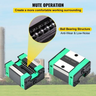 VEVOR Σετ Γραμμικών Οδηγών 3τμχ (0.78-66 ίντσες) με 4τμχ Ρουλεμάν ... VEVOR Σετ Γραμμικών Οδηγών 3τμχ (0.78-66 ίντσες) με 4τμχ Ρουλεμάν ...