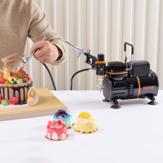 Σετ Αερογράφου VEVOR με Συμπιεστή και 3 Αερογράφους JCBTZ2GOGWQG66... Σετ Αερογράφου VEVOR με Συμπιεστή και 3 Αερογράφους JCBTZ2GOGWQG66...