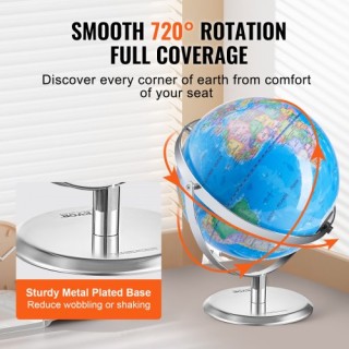 Διαδραστική Υδρόγειος Σφαίρα VEVOR 9 με Έξυπνη Πένα για Παιδιά  DQY...