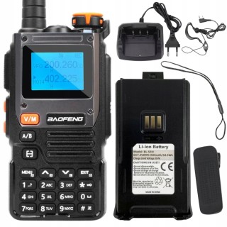 Verk Group Walkie-Talkie με Φακό & Μπαταρία 2600 mAh με Μεγάλη Εμβέ...