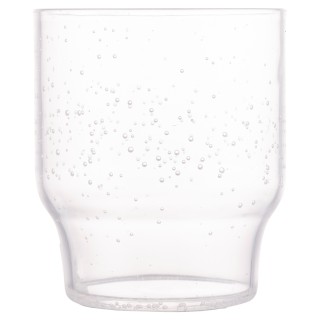 Villa DEste  Σετ 6τμχ 325 ml με διαφανείς φυσαλίδες από πλαστικό MS...