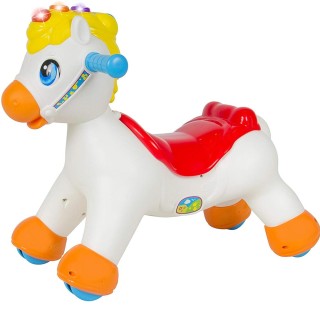 BAKAJI Άλογο Κουνιστό 2σε1 Καβαλάρης Καβαλίσιμο με Ρόδες Φώτα Ήχου... BAKAJI Άλογο Κουνιστό 2σε1 Καβαλάρης Καβαλίσιμο με Ρόδες Φώτα Ήχου...