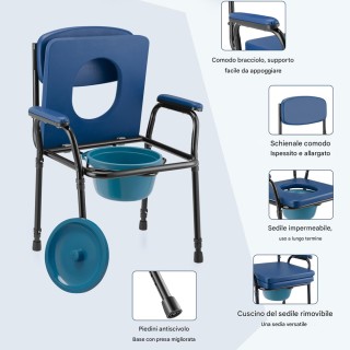 BAKAJI Ρυθμιζόμενο Καθισμα Wc για Ηλικιωμένους και Άτομα με Αναπηρί... BAKAJI Ρυθμιζόμενο Καθισμα Wc για Ηλικιωμένους και Άτομα με Αναπηρί...