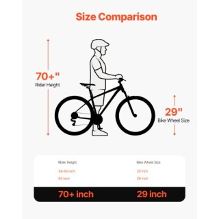 VEVOR Ποδήλατο Βουνού 29 MTB Shimano 21 Ταχύτητες Ανάρτηση Δισκόφρε... VEVOR Ποδήλατο Βουνού 29 MTB Shimano 21 Ταχύτητες Ανάρτηση Δισκόφρε...