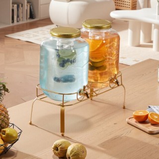 VEVOR Διανομέας Ποτών 8L Γυάλινος με Βάση 2 Τεμάχια για Πάρτι YLFPQ... VEVOR Διανομέας Ποτών 8L Γυάλινος με Βάση 2 Τεμάχια για Πάρτι YLFPQ...