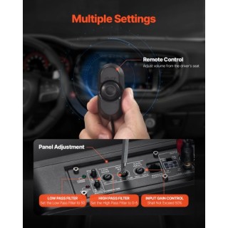 VEVOR 8 240W Υποκάθισμα Αυτοκινήτου Υπογούφερ Λεπτό Ενισχυμένο Σύστ... VEVOR 8 240W Υποκάθισμα Αυτοκινήτου Υπογούφερ Λεπτό Ενισχυμένο Σύστ...