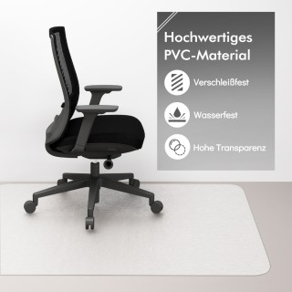 Costway 180 x 160 εκ Καρέκλα Γραφείου Διαφανές PVC Προστατευτικό Δα... Costway 180 x 160 εκ Καρέκλα Γραφείου Διαφανές PVC Προστατευτικό Δα...