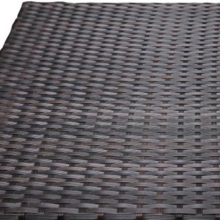 BAKAJI Σετ Εξωτερικού Χώρου Πολυρατάν με Μπλε Μαξιλάρια για Κήπο 02...