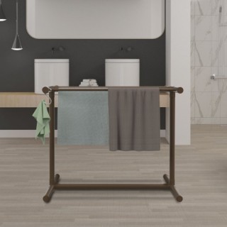 Ράφι Πετσέτας Πισίνας VEVOR, 5 Μπάρες, Καφέ, Ελεύθερης Στήριξης Εξω... Ράφι Πετσέτας Πισίνας VEVOR, 5 Μπάρες, Καφέ, Ελεύθερης Στήριξης Εξω...