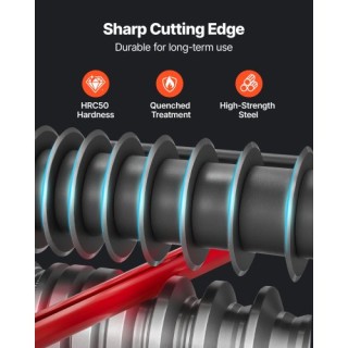 VEVOR Μηχάνημα Απογύμνωσης Ηλεκτρικών Καλωδίων, 1.5-40 mm, 11 Διαύλ... VEVOR Μηχάνημα Απογύμνωσης Ηλεκτρικών Καλωδίων, 1.5-40 mm, 11 Διαύλ...