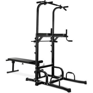 Costway Πολυλειτουργικός Εξοπλισμός Γυμναστηρίου με Μπάρα Έλξεων, Σ... Costway Πολυλειτουργικός Εξοπλισμός Γυμναστηρίου με Μπάρα Έλξεων, Σ...