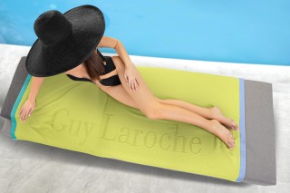Guy Laroche Πετσέτα Θαλάσσης Double Lime 90x180 - 1130092125005