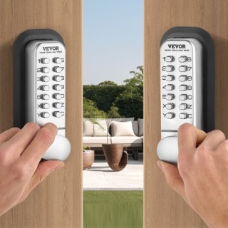 VEVOR Μηχανική Κλειδαριά Πόρτας Χωρίς Κλειδί 14 Κλειδιών Μονής Όψης... VEVOR Μηχανική Κλειδαριά Πόρτας Χωρίς Κλειδί 14 Κλειδιών Μονής Όψης...