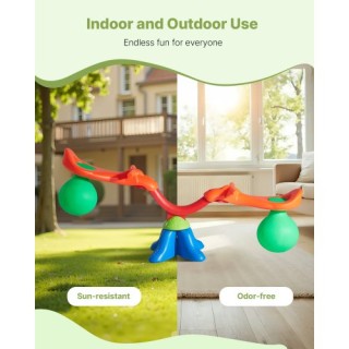 VEVOR Παιδική Τραμπάλα 25kg με Περιστροφή 360 Μοιρών για 3+ Ετών YG...