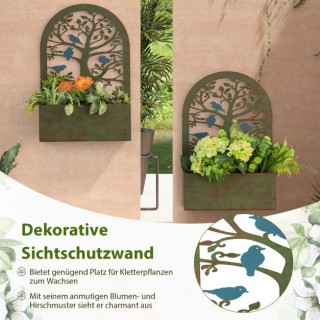 Επιτοίχιο Σετ Ζαρντινιέρας 40 x 17 x 60 cm COSTWAY GT4034CP-2 Επιτοίχιο Σετ Ζαρντινιέρας 40 x 17 x 60 cm COSTWAY GT4034CP-2