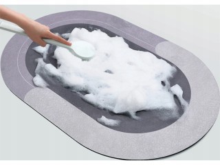 Verk Group Γρήγορης Απορρόφησης και Αντιολισθητικό Χαλί Μπάνιου για...