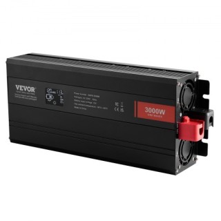 VEVOR Inverter 3000W 12V/230V LCD Remote CE  CZXNBQ3000WC2N69YV2