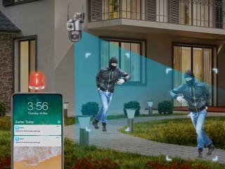 Verk Group Ασύρματη Περιστρεφόμενη Κάμερα IP με Διπλούς Φακούς και ...