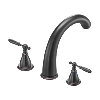 VEVOR Ρωμαϊκή Βρύση Μπάνιου με Διπλές Λαβές σε Μπρονζέ Χρώμα BDFDPK... VEVOR Ρωμαϊκή Βρύση Μπάνιου με Διπλές Λαβές σε Μπρονζέ Χρώμα BDFDPK...