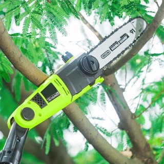 BAKAJI  Ηλεκτρικό Τηλεσκοπικό Κλαδευτήρι 700W Αλυσοπρίονο Κοπής Άκρ...