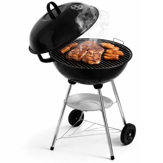 BAKAJI Στρογγυλή Ψησταριά με Κάρβουνα με Ρόδες Διάμετρος 44 εκ. Σχά... BAKAJI Στρογγυλή Ψησταριά με Κάρβουνα με Ρόδες Διάμετρος 44 εκ. Σχά...