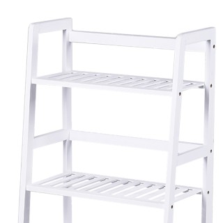 BAKAJI Πολυλειτουργική Ραφιέρα από Μπαμπού με 4 Ράφια 116x48x32cm γ... BAKAJI Πολυλειτουργική Ραφιέρα από Μπαμπού με 4 Ράφια 116x48x32cm γ...