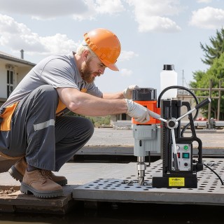 VEVOR Μαγνητική Δραπανομηχανή 1500W 60mm 0-600 RPM CLZJPCSDJ60M77GY... VEVOR Μαγνητική Δραπανομηχανή 1500W 60mm 0-600 RPM CLZJPCSDJ60M77GY...