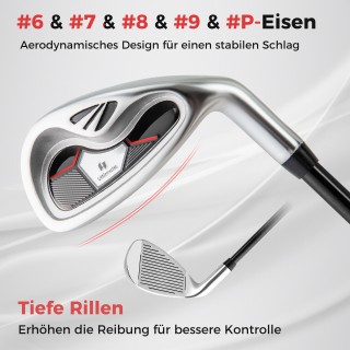 Costway Σετ Γυναικείων Γκολφ Δεξιόχειρες με Τσάντα Μεταφοράς Κόκκιν... Costway Σετ Γυναικείων Γκολφ Δεξιόχειρες με Τσάντα Μεταφοράς Κόκκιν...