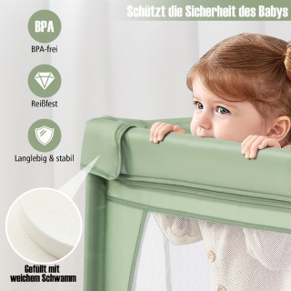 Costway  Παιδικό πάρκο με 50 μπάλες, 2 πόρτες, αναπνεύσιμο δίχτυ κα...