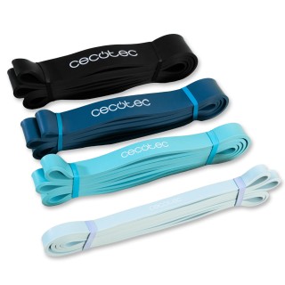 CECOTEC Σετ DrumFit Power Band: 4 Ελαστικές Ταινίες Αντίστασης 15-... CECOTEC Σετ DrumFit Power Band: 4 Ελαστικές Ταινίες Αντίστασης 15-...