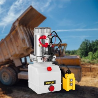 VEVOR 4Qt Υδραυλική Αντλία Μονής Ενέργειας για Τρέιλερ/Γερανό 4LCZ... VEVOR 4Qt Υδραυλική Αντλία Μονής Ενέργειας για Τρέιλερ/Γερανό 4LCZ...